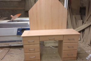 Built vanity unit