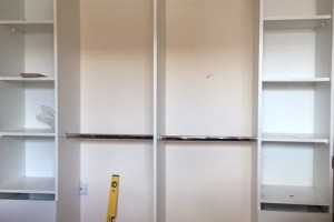 Inside Fitted Wardrobe