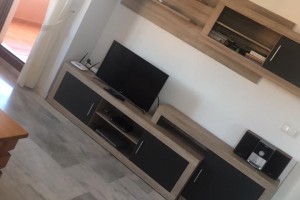 TV unit and shelves